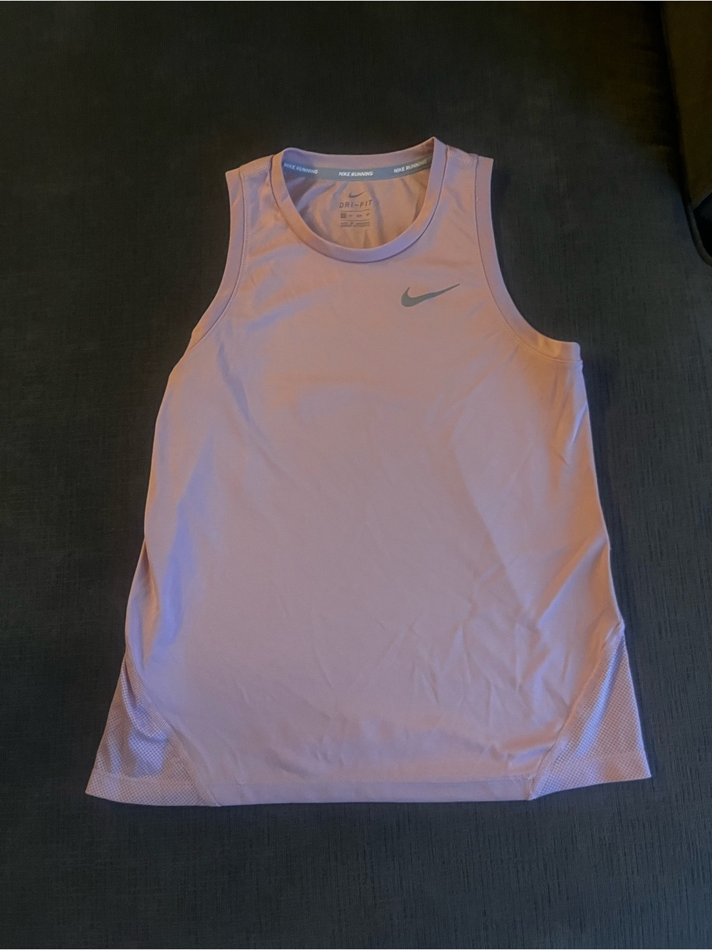 Nike women’s pink Dri-FIT Athletic Tank Top